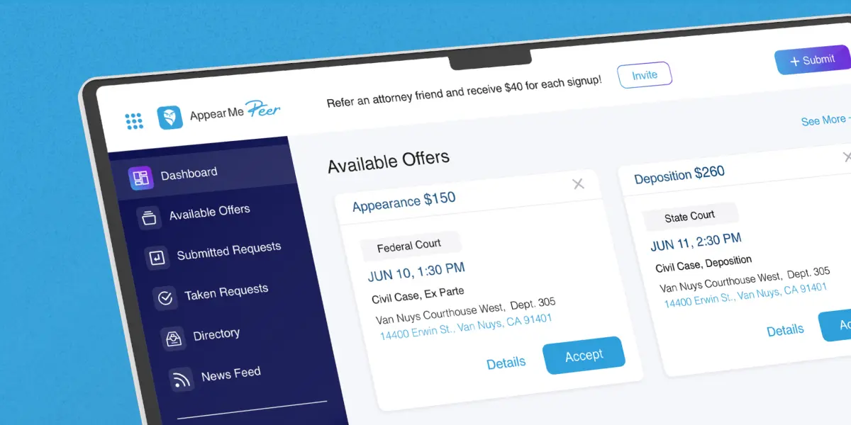 Manage Your Law Practice More Efficiently with AppearMe Manage Your Law Practice More Efficiently with AppearMe